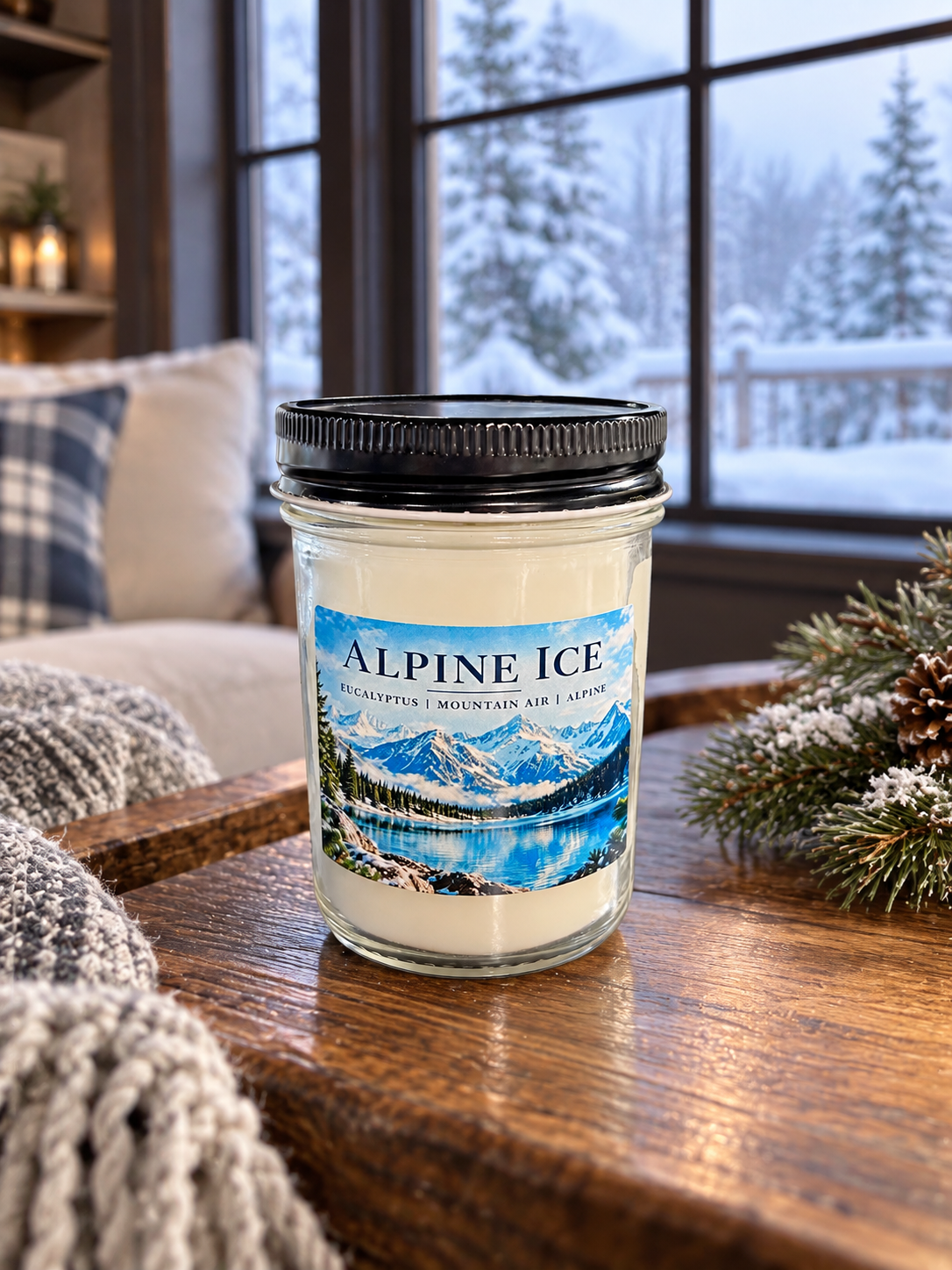 Alpine Ice Candle