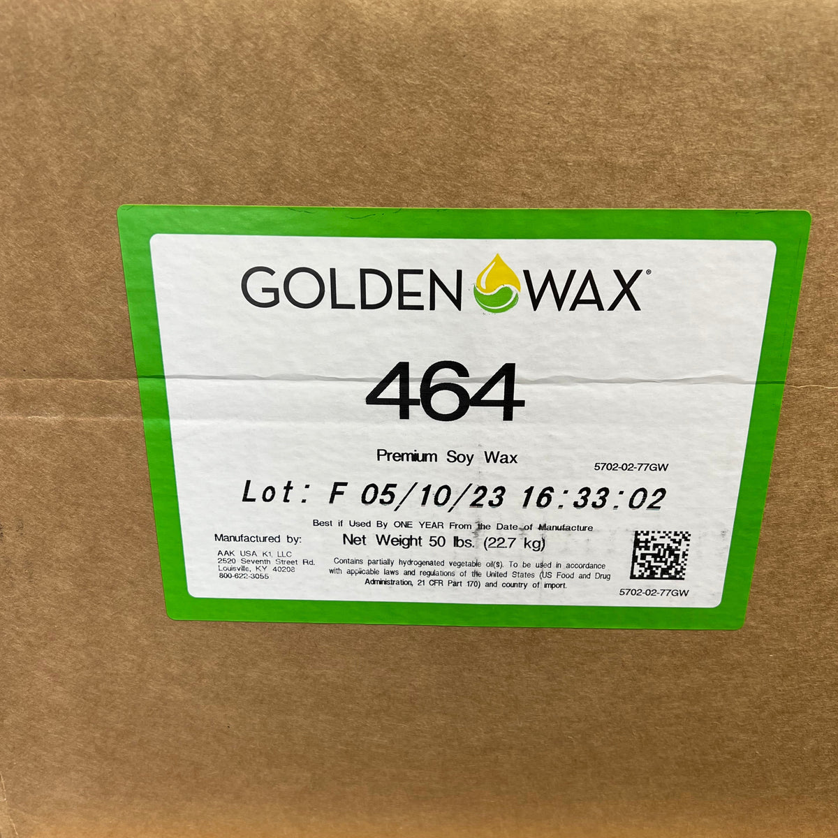 GB 464 Soy Wax 50 lb box My Heavenly Scents