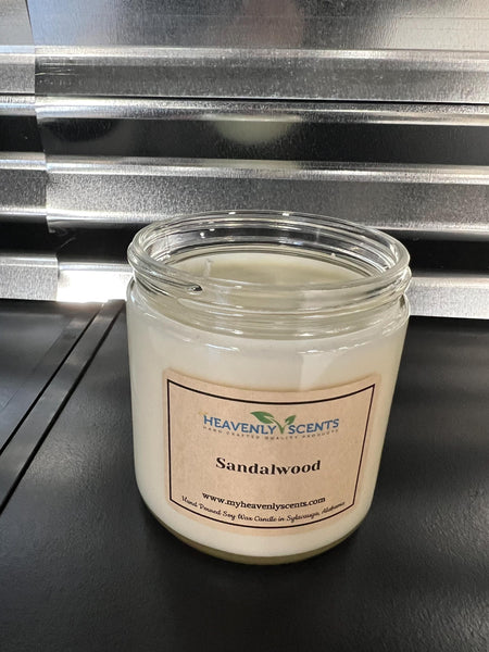 16 oz Salsa Jar Soy Candle - Choose Your Fragrance