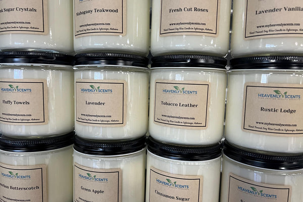 16 oz Salsa Jar Soy Candle - Choose Your Fragrance