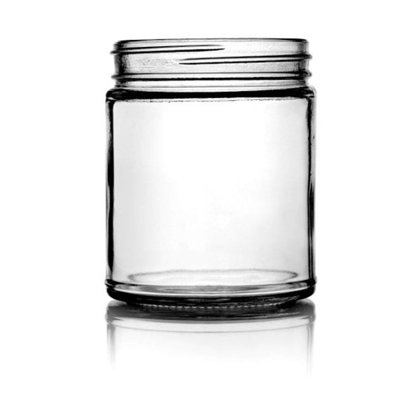 9 oz Clear Salsa Jar with Canning Lid