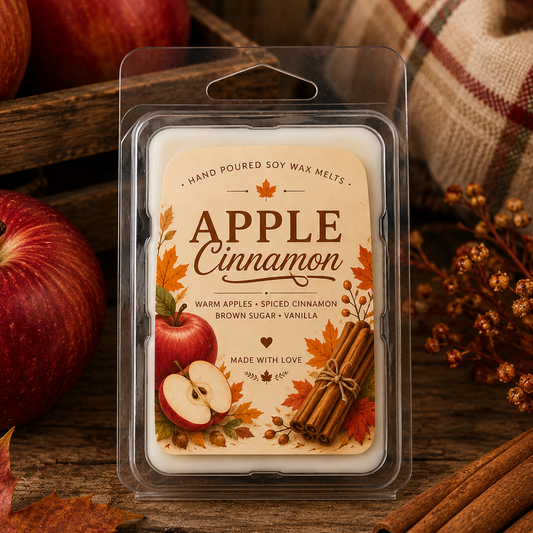 apple cinnamon wax melt
