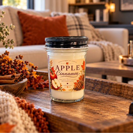Apple Cinnamon Candle