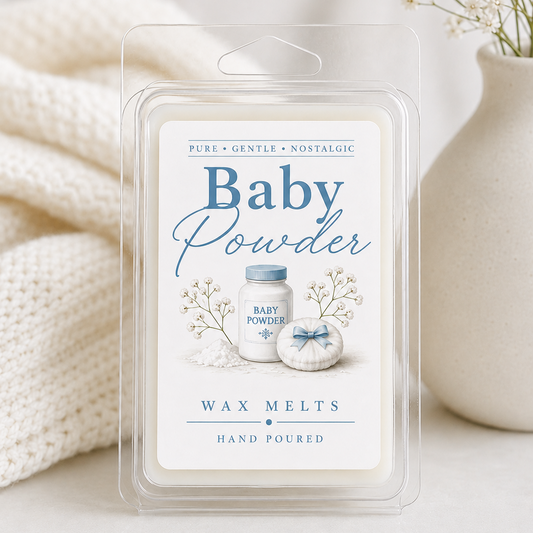 baby powder wax melt