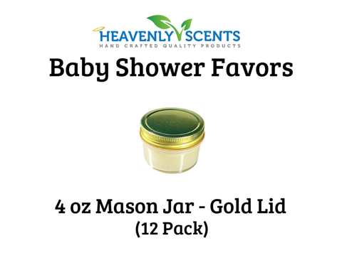Baby Shower Favors Soy Wax Candles