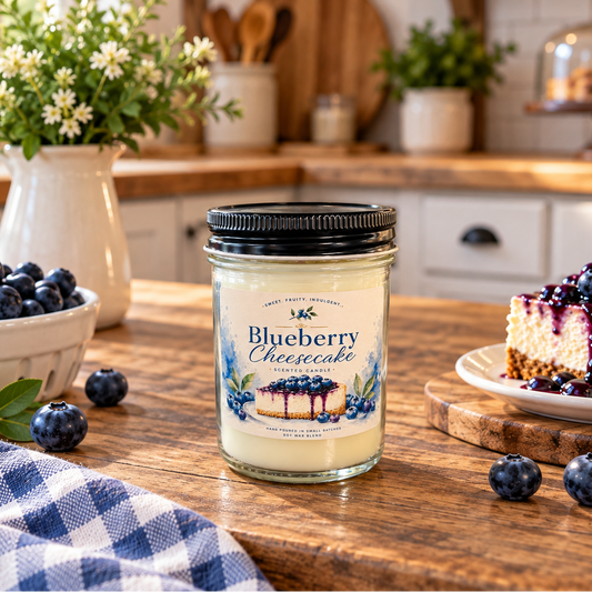 Blueberry Cheesecake Candle