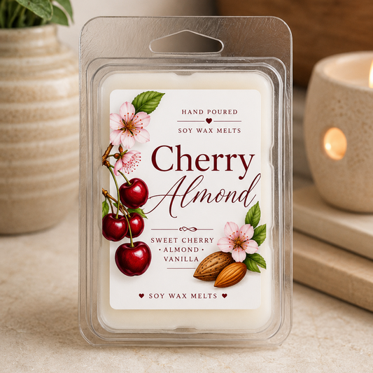 cherry almond wax melt
