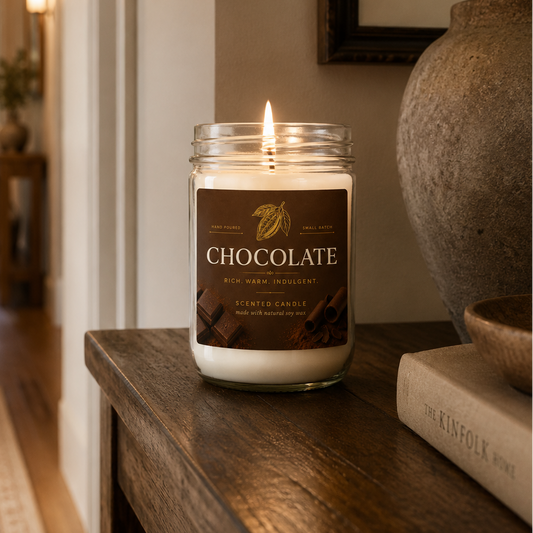 Chocolate Scented Candle
