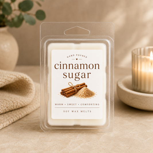 cinnamon sugar wax melt