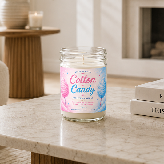 Cotton Candy Candle