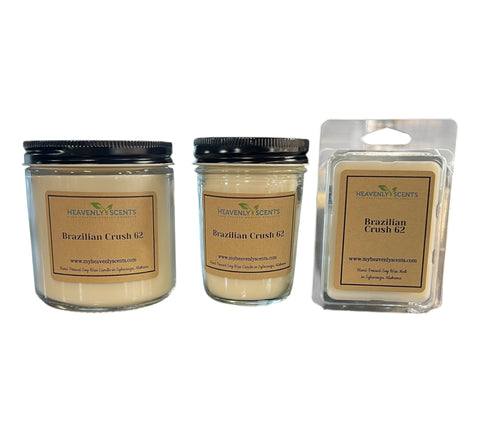 Brazilian Crush 62 Soy Candle and Wax Melt