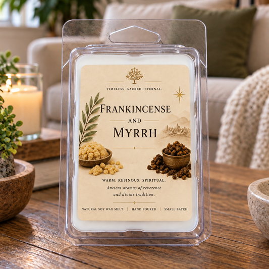 frankincense myrrh wax melt