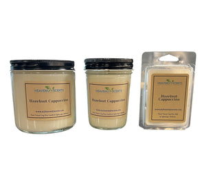 Hazelnut Cappuccino Soy Candle Heavenly scents