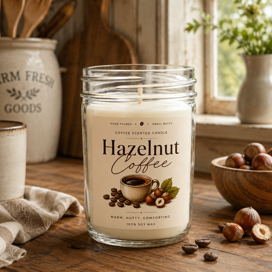 Hazelnut Coffee Candle