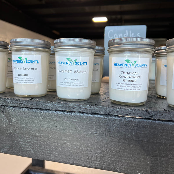 Jelly Jar Soy Candles Myheavenlyscents