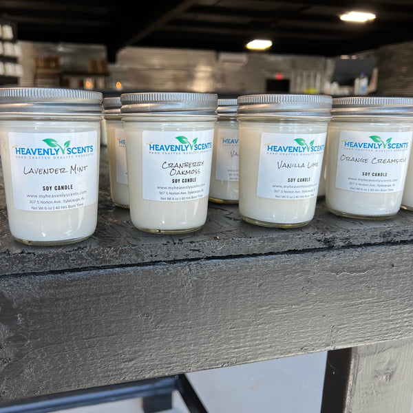 Jelly Jar Soy Candles Myheavenlyscents