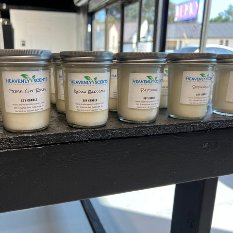 Jelly Jar Soy Candles Myheavenlyscents