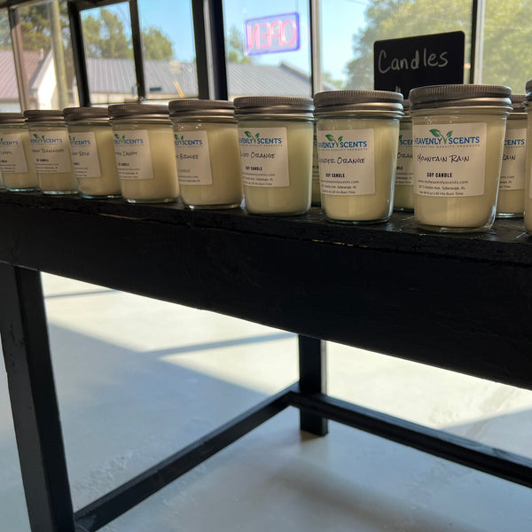 Jelly Jar Soy Candles Myheavenlyscents