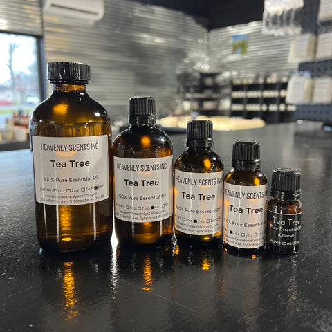 Tea Tree Pure Essential Oils Myheavenlyscents