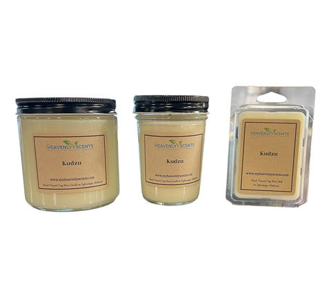 Kudzu Soy Candle Heavenly Scents
