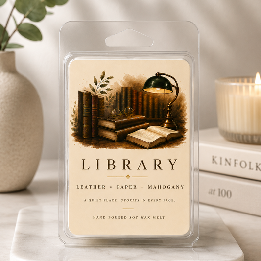 library wax melt