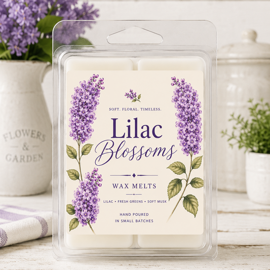 lilac blossoms wax melt