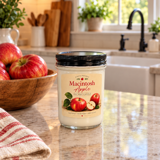 Macintosh Apple Candle