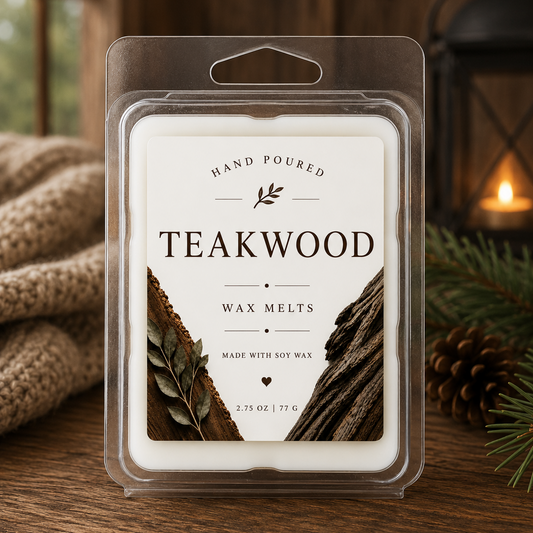 Mahogany Teakwood Wax Melt
