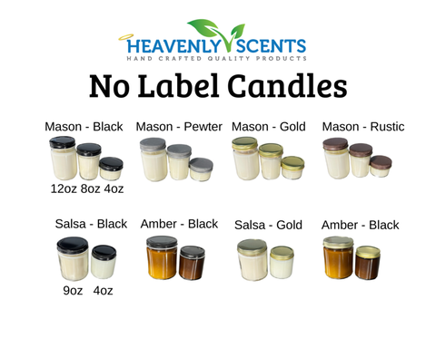 Soy Candles - Samples and Individual Candles