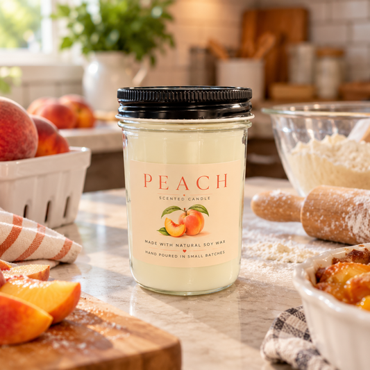 Peach Candle