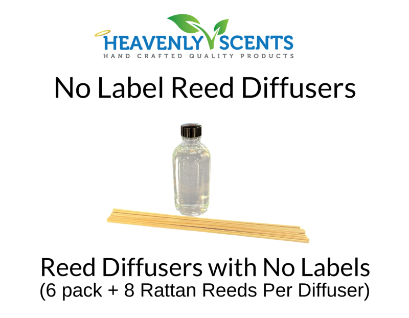 Reed Diffusers - 6 pack - Rattan Reeds - Refill – My Heavenly Scents