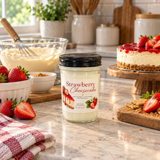 Strawberry Cheesecake Candle