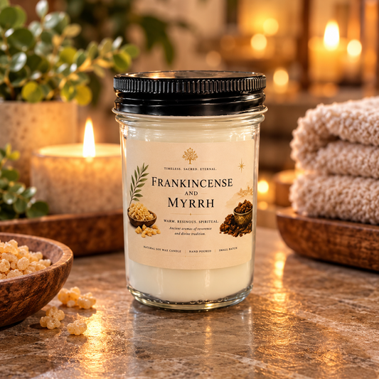 Frankincense Myrrh Candle
