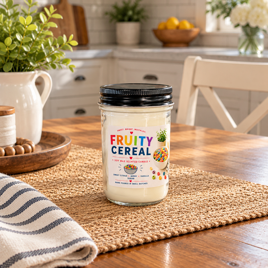 Fruity Cereal Type Candle