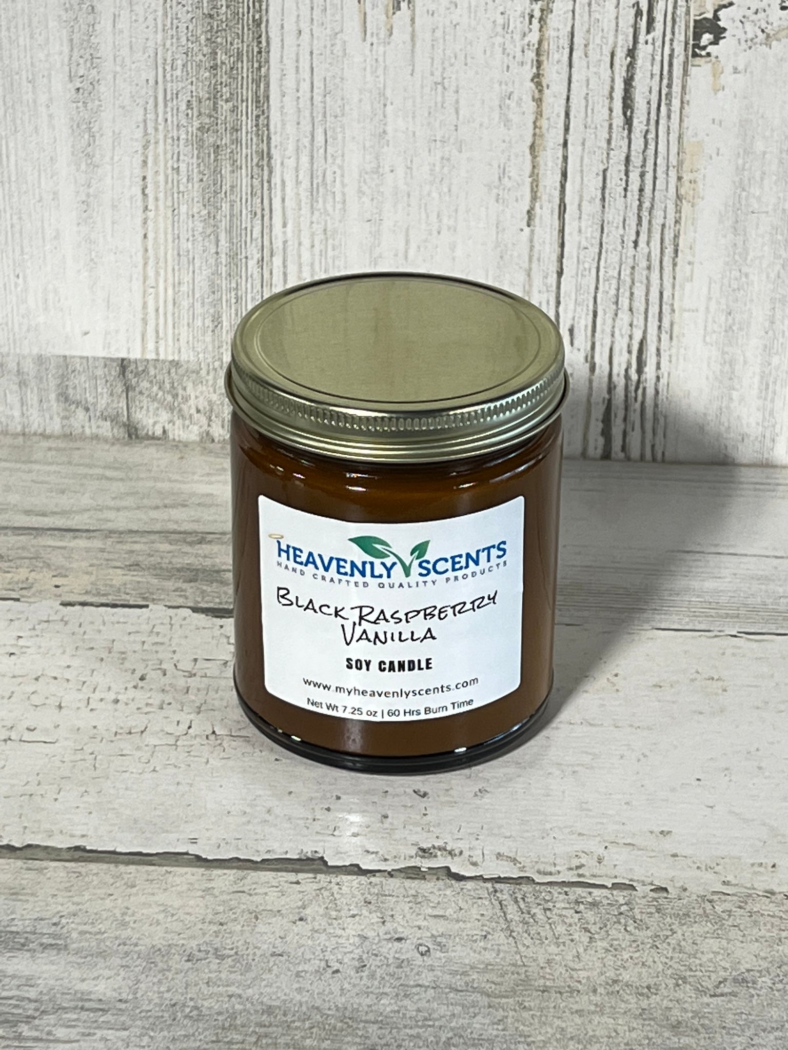 Black Raspberry Vanilla Soy Candle from Heavenly Scents
