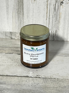 Black Raspberry Vanilla Soy Candle from Heavenly Scents
