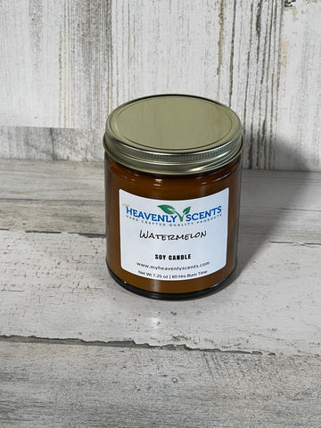 Watermelon Soy Wax Candle from Heavenly Scents