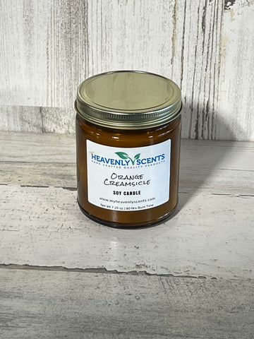 Orange Creamsicle Soy Wax Candle from Heavenly Scents