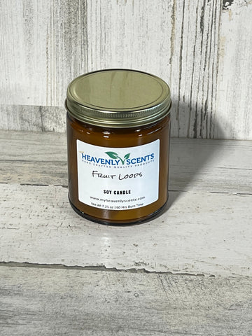 Fruit Loops Soy Wax Candle from Heavenly Scents