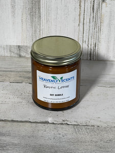 Rustic Lodge Soy Wax Candle from Heavenly Scents