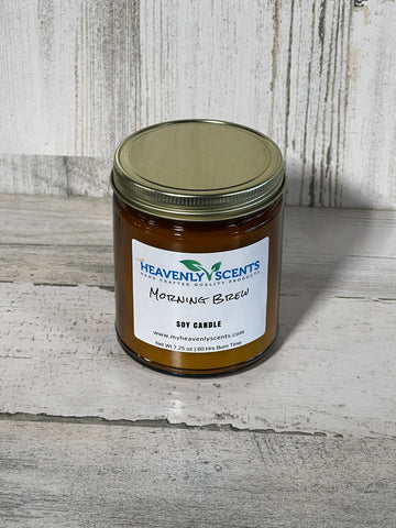 Morning Brew Soy Wax Candle from Heavenly Scents