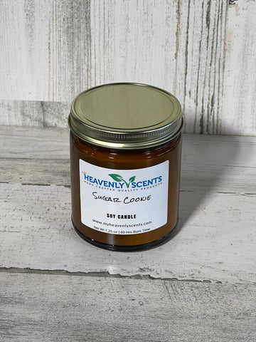Sugar Cookie Soy Wax Candle from Heavenly Scents
