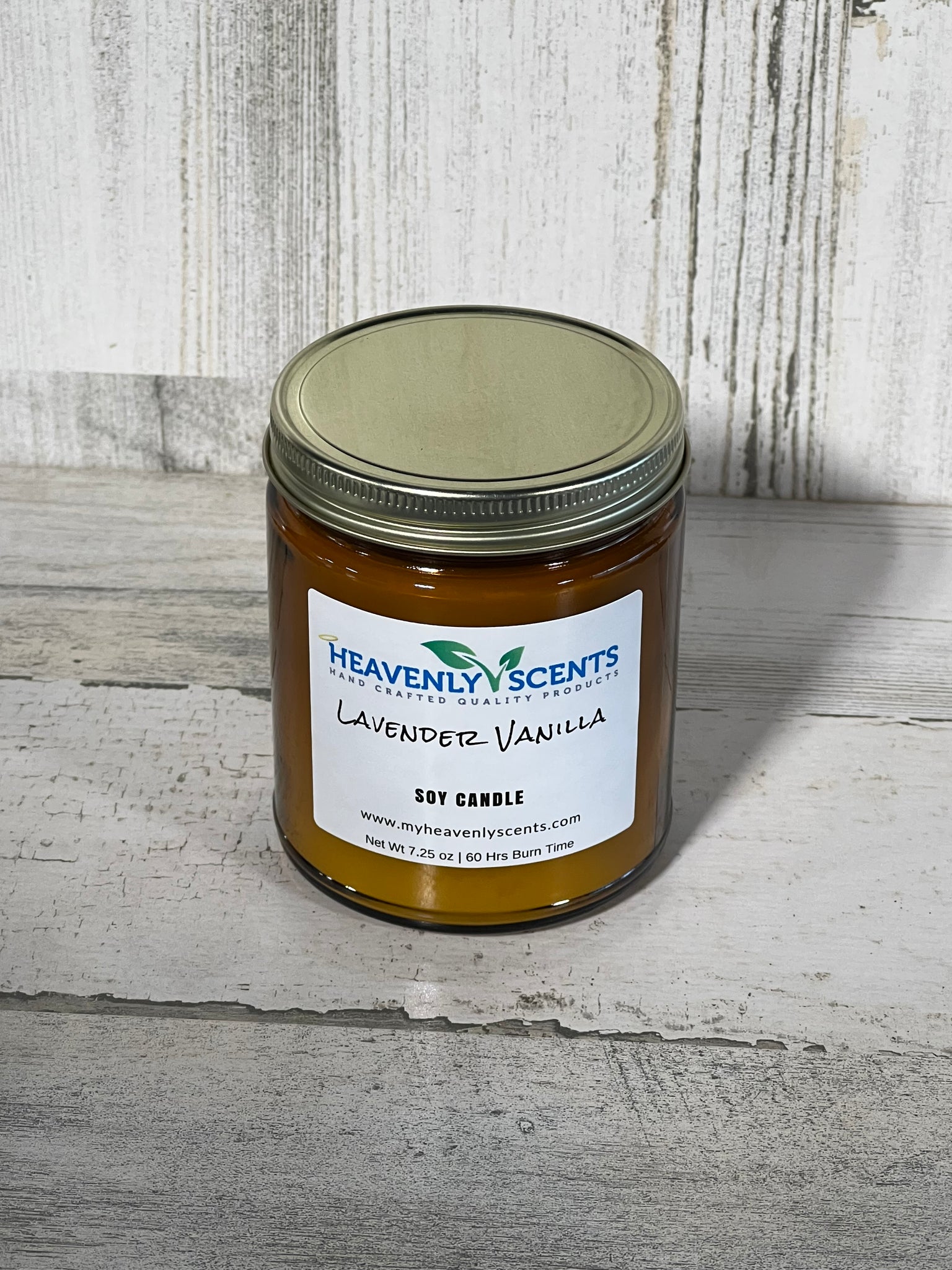 Lavender Vanilla Soy Wax Candle from Heavenly Scents
