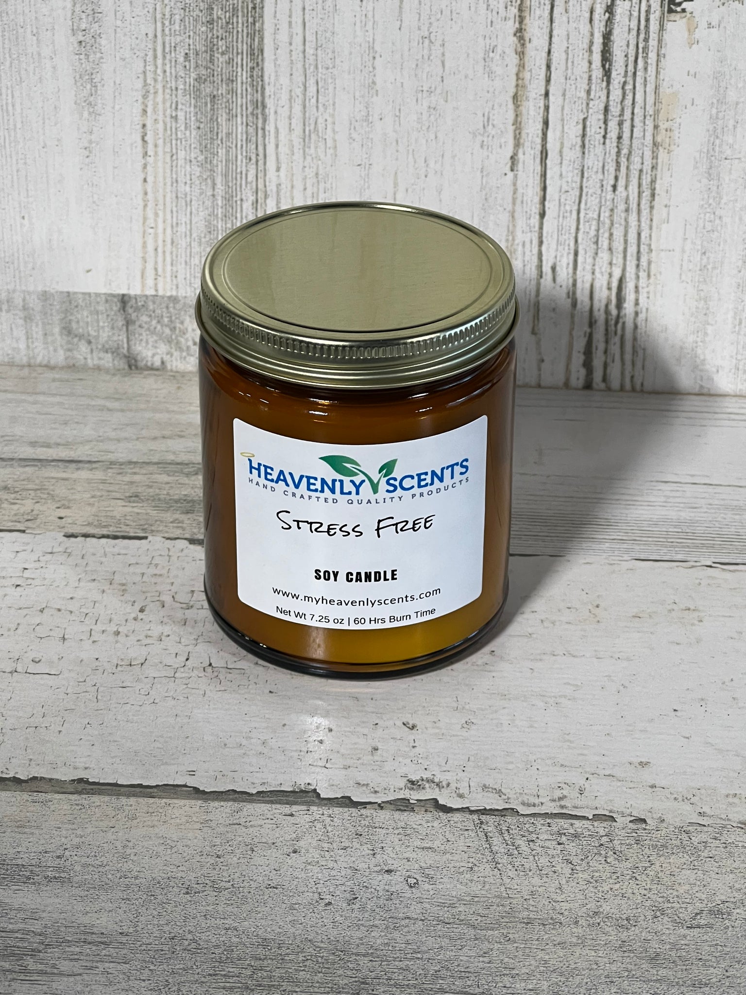 Stress Free Soy Wax Candle from Heavenly Scents