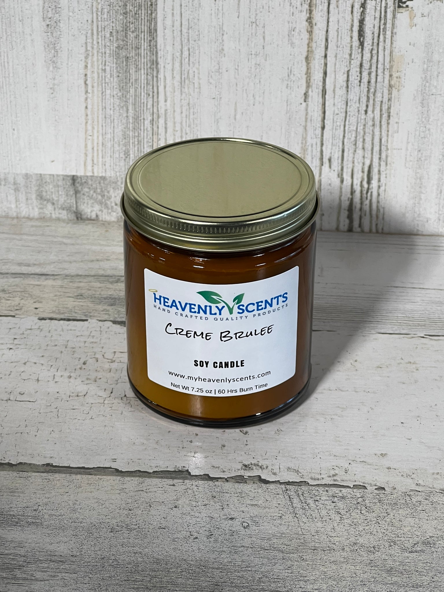 Creme Brulee Soy Wax Candle from Heavenly Scents