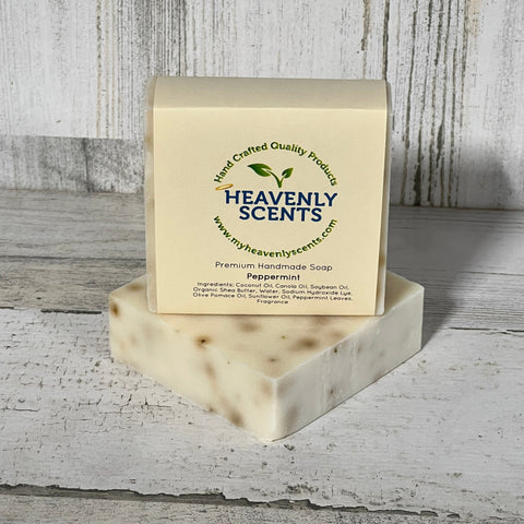 Peppermint Cold Processed Soap Myheavenlyscents