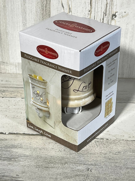 Pluggable Wax Melter - Live Laugh Love